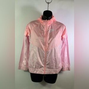NIKE Long Sleeve Windbreaker/Jacket, size large